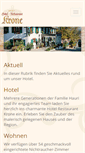Mobile Screenshot of krone-wiechs.de